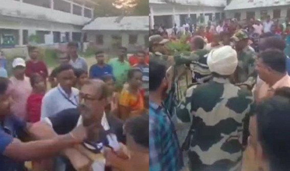 Polling Personnel Hassled during East Tripura Lok Sabha Poll : Video Viral on Social Media Polling Personnel Hassled during East Tripura Lok Sabha Poll : Video Viral on Social Media